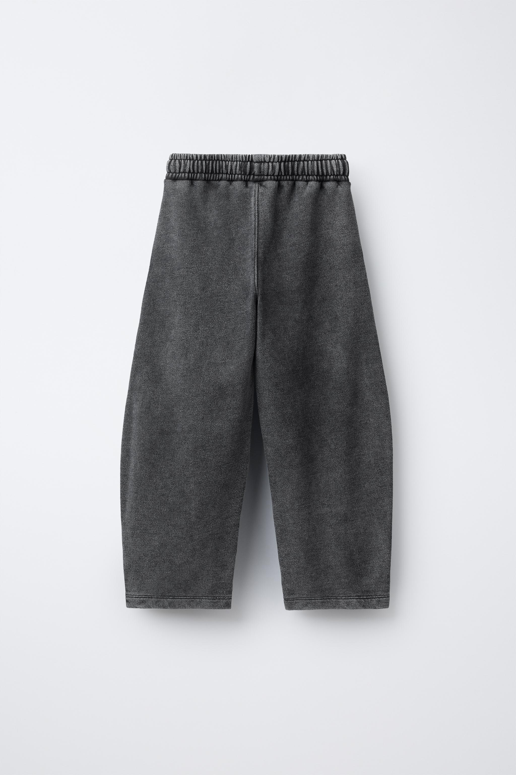 OVERSIZE WASHED EFFECT PANTS